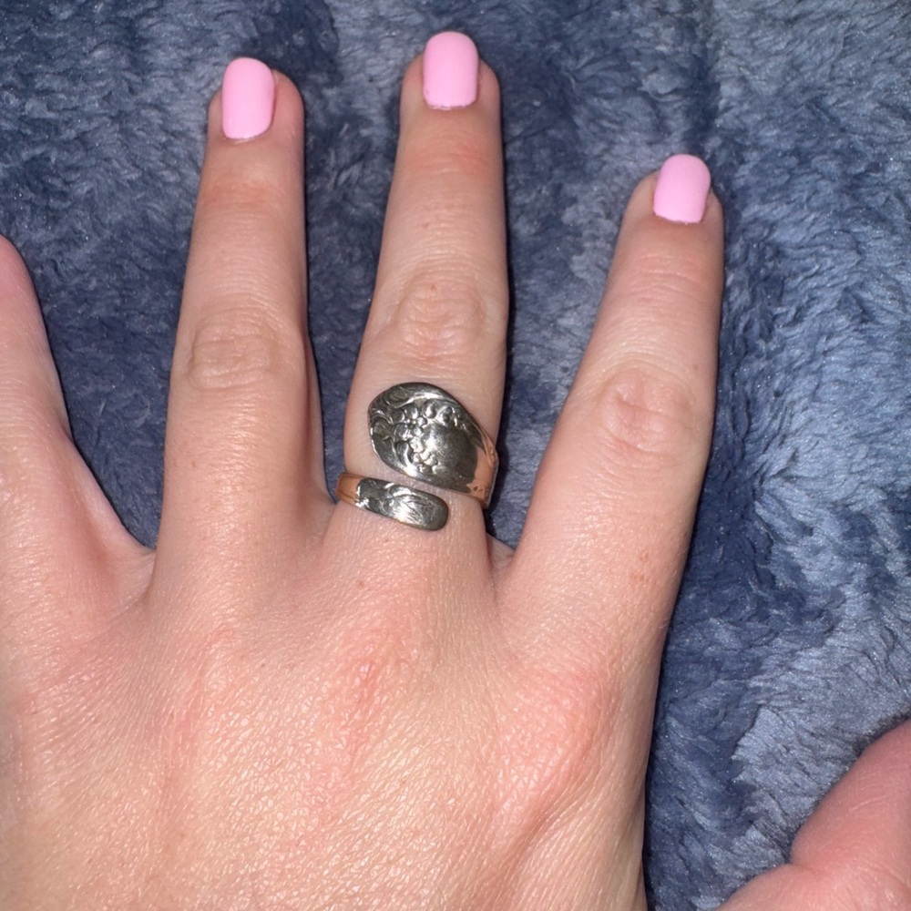 Silver Spoon Ring - Picture 3 of 3